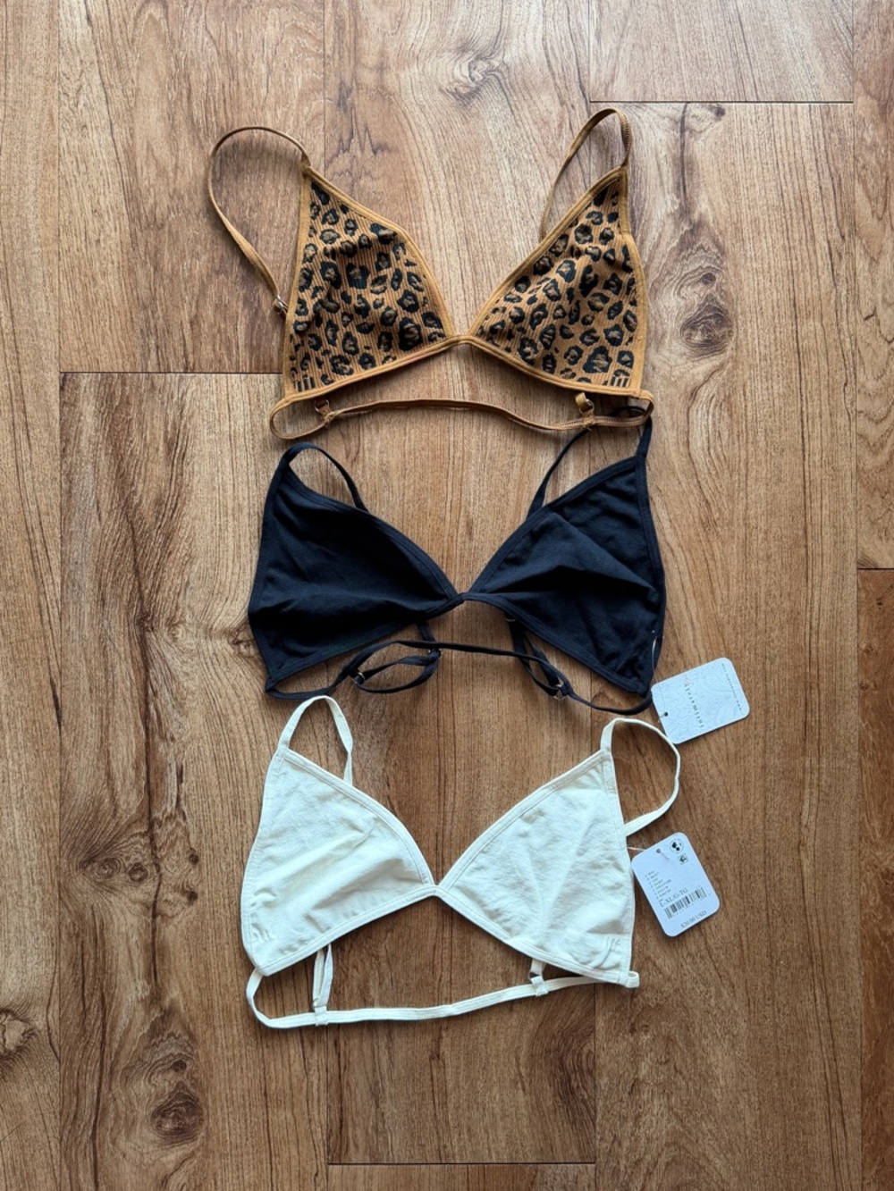 *3* Free People Tori Triangle Bra